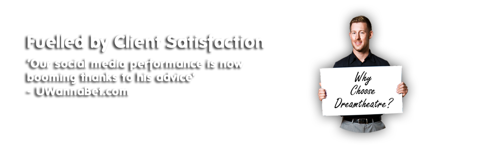 Dreamtheatre - Social Media Marketing and Design